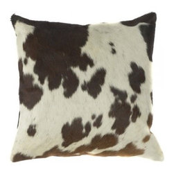 Espresso Hide Pillow | Pulp Home - Decorative Pillows