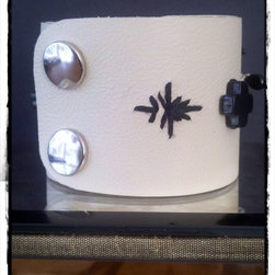 PlanetDwell Leather Cuffs - Artwork