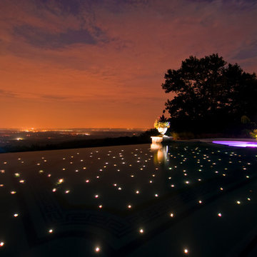 Outdoor Pool & Landscape Lighting By NJ Landscape Architecture Office