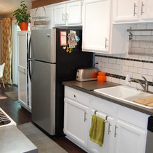 Kitchens with no windows above the sink