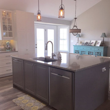 A modern farmhouse kitchen for a self-described "IKEA freak"