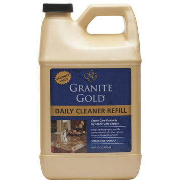 Granite Gold® GG0040 Streak-Free Daily Cleaner Refill®, 64 Oz