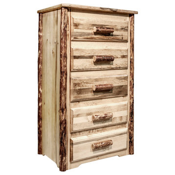 Glacier Country Collection 5 Drawer Chest of Drawers