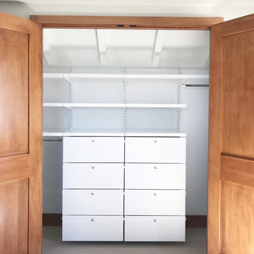 Guest Room Closet with Elfa