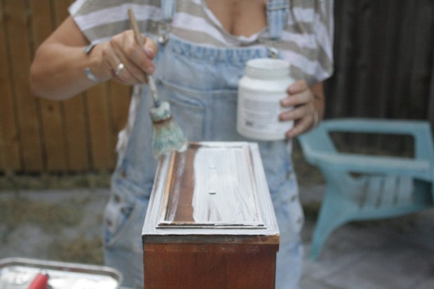 Eclectic  DIY Ombre Sideboard