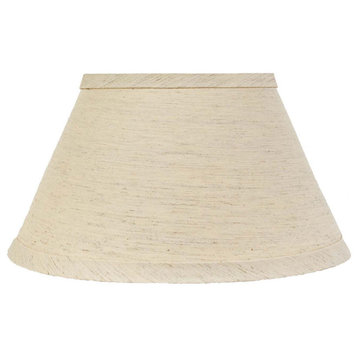 Ivory Stria Shade, 16", Drum with Spider Fitter
