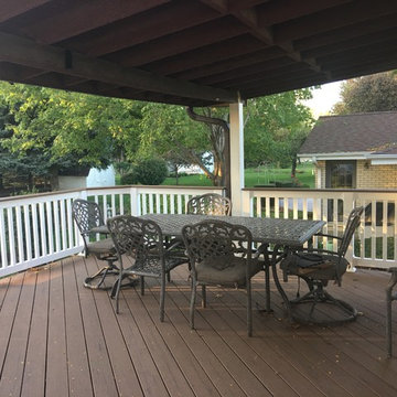 Timber Tech Low Maintenance Deck in Mt. Prospect by Archadeck of Chicagoland