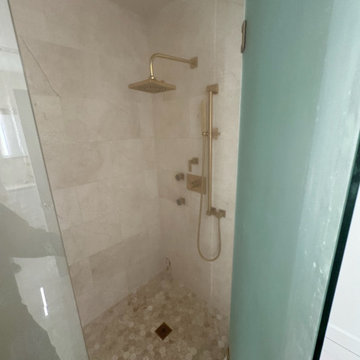 Buckhead Penthouse Luxury Primary Bathroom Remodel with Steam Shower