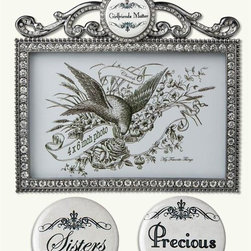 Friends & Family Crystal Picture Frame - Picture Frames