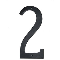 Contemporary House Numbers by Montague Metal Products