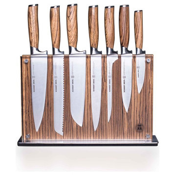 Schmidt Brothers Cutlery Zebra Wood 15 Piece Knife Block Set