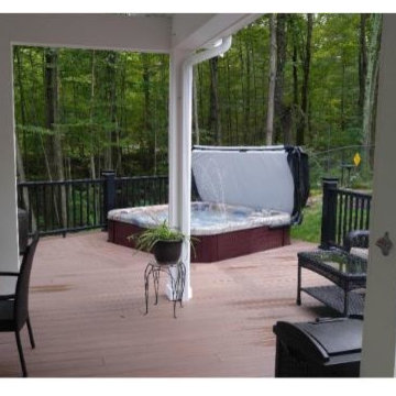 Deck Remodel with hot tub - Douglas MA