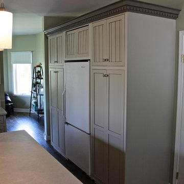 Kitchen Cabinet Refinish and Glazing AFTER