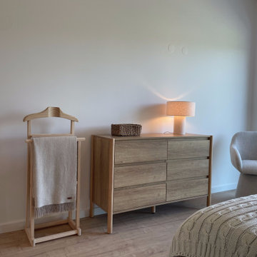Timber Chest, Valet Stand and Armchair in Lisbon Master Suite
