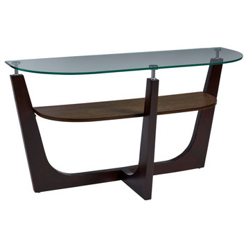 Four Points Glass Sofa Console Table