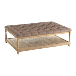 Pintucked Coffee Table - Coffee Tables
