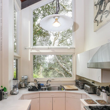 New Awning and Picture Windows in Terrific Kitchen - Renewal by Andersen Bay Are