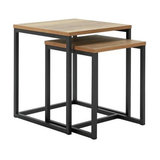 Argos Home Nomad Nest of Tables - Oak Effect