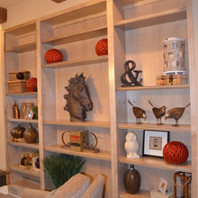 built in bookshelves