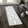 My Texas House by Orian Cotton Blossom Natural/Gray Runner, 1'11"x7'6"