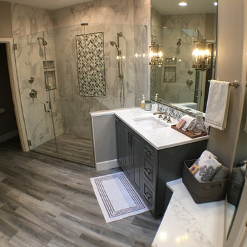 Navigating an awkward bathroom layout