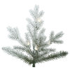 Frosted Eastern Frasier Dura-Lit 700 Clear Christmas Tree, 7.5'x52"