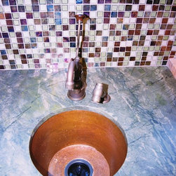 French Gothic Revival Kitchen Remodel - Kitchen Sinks