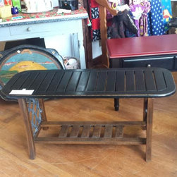 Painted Coffee Table in Black - Coffee Tables