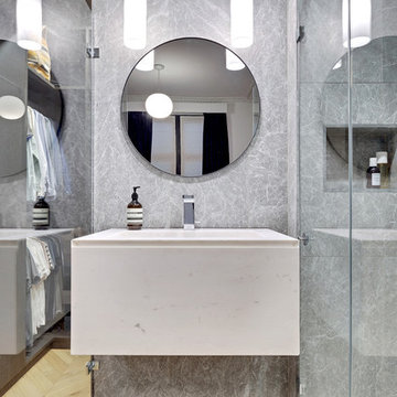A Paris, un appartement haute couture inspiré de l’hôtellerie de luxe