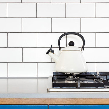 Blue Modern Kitchen