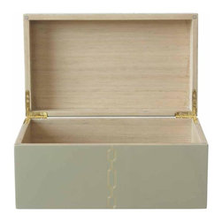 Norma Box, Taupe - Home Decor