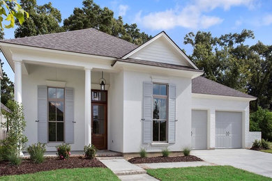 Transitional exterior home idea in New Orleans