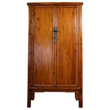 Consigned Chinese Antique Cypress Wood Armoire/Wardrube-Huge 28P03