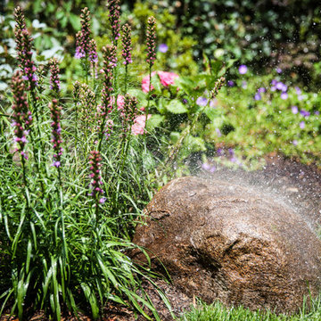 Water Splashing on Rock