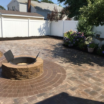 Massapequa Park, NY 11762 - Cambridge Ledgestone Riverbed Blend Paver Patio