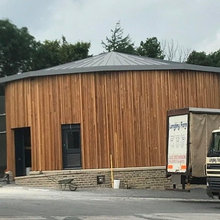 Western Red Cedar Cladding for Longley Farm