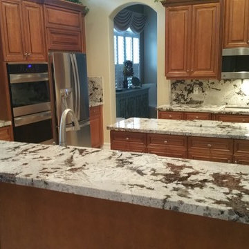 Splendor White Kitchen Countertops
