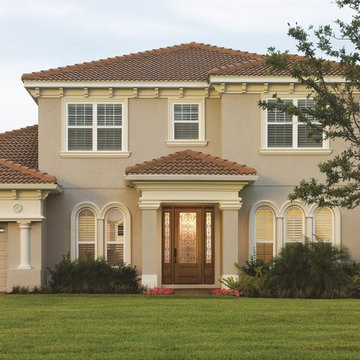 Fiber-Classic Oak Collection door and sidelites
