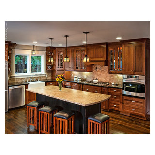 Warm and Inviting - Craftsman - Kitchen - Santa Barbara - by Hahka ...