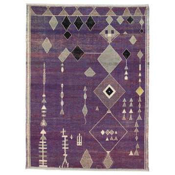 Oriental Rug Berber Maroccan Design 11'10"x8'10"