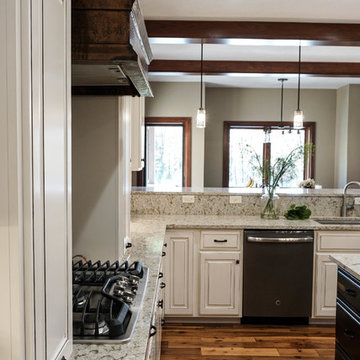 Rustic White Kitchen