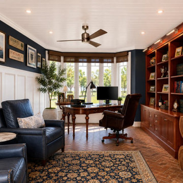 Custom Built Ins for Home Office