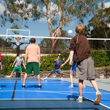 Backyard Volleyball Court