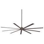 Minka-Aire - Xtreme 96 in. Indoor Ceiling Fan, 96, Oil Rubbed Bronze - This Ceiling Fan from the Xtreme collection by Minka-Aire will enhance your home with a perfect mix of form and function. The features include a Oil Rubbed Bronze finish applied by experts.
