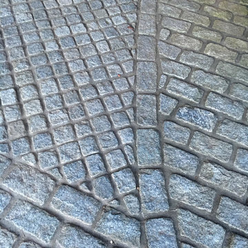 Belgian Block Driveway details