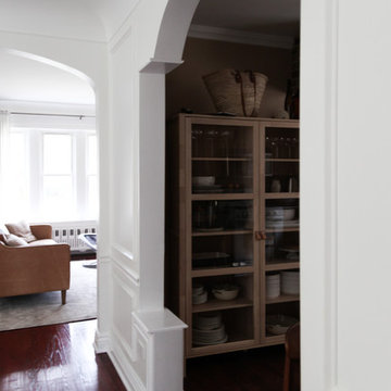 My Houzz: Calming Style in a Chicago Brick Tudor Bungalow