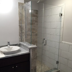 Small corner shower door - Home Improvement