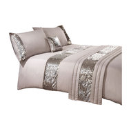 Sienna Mermaid Sequin Complete Bed In Bag Duvet Cover Set Runner