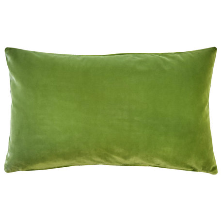 Castello Velvet Throw Pillows, Complete Pillow with Insert (18 Colors, 3 Sizes)