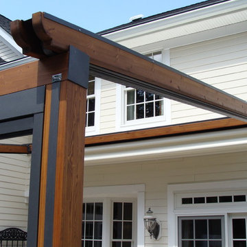 Private Residence, Northern NJ - Retractable Pergola Awning